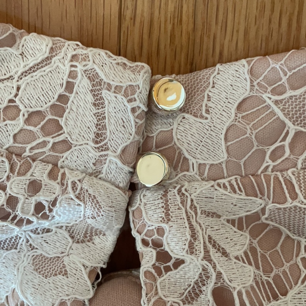 White Lace Jumpsuit - Picture 6 of 8